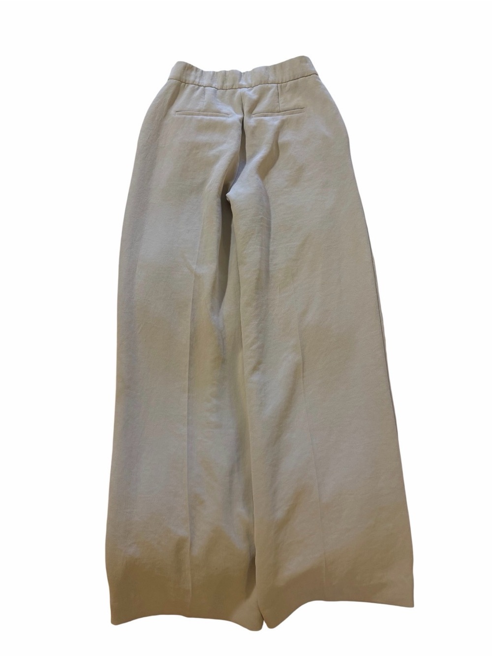 SOLD - Aritzia Wilfred Limitless Wide-Leg Pant in Matte Pearl - Picture 3 of 5